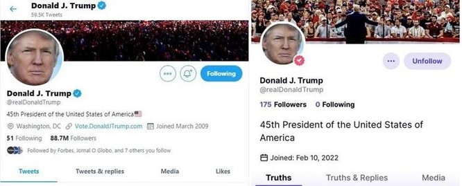 Vừa ra mắt, mạng xã hội của ông Trump đã mắc "be bét" lỗi ảnh 1