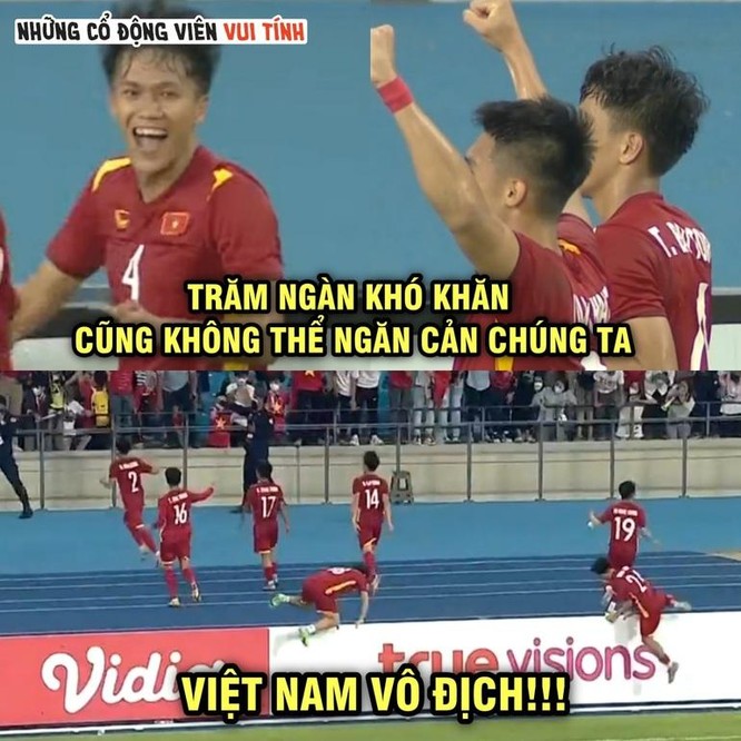 Dân mạng "chế" ảnh hài hước ăn mừng chức vô địch của đội tuyển U23 Việt Nam ảnh 7