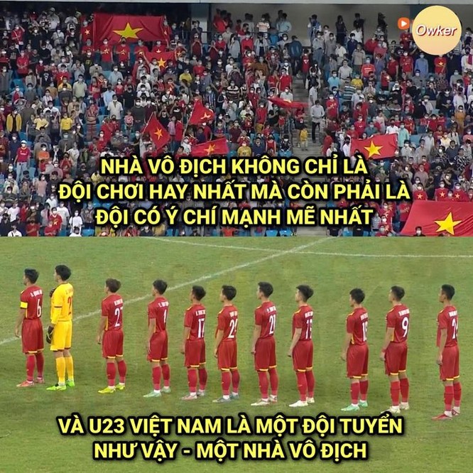 Dân mạng "chế" ảnh hài hước ăn mừng chức vô địch của đội tuyển U23 Việt Nam ảnh 9