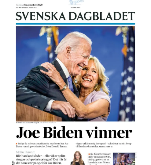 Báo chí quốc tế bàn tán rôm rả về chiến thắng của Biden ảnh 6