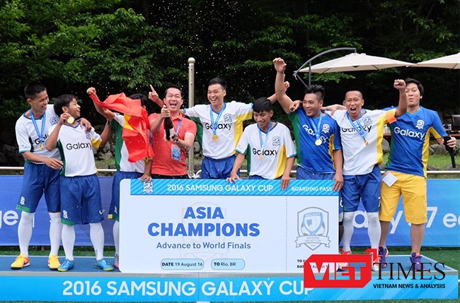 Đà Nẵng, bóng đá, vô địch thế giới, giải đấu, SamSung Galaxy Cup, VietTimes