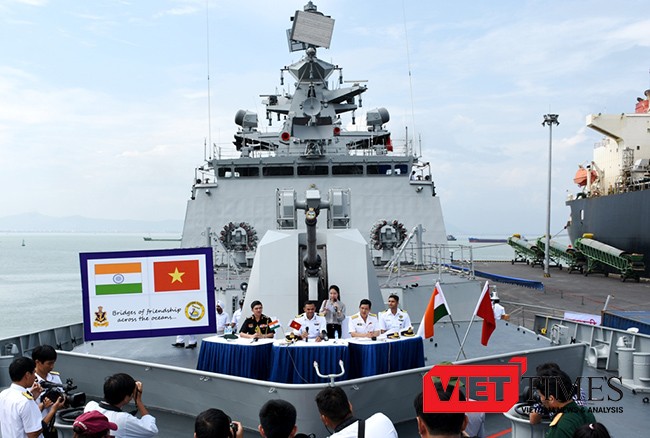 Đà Nẵng, chiến hạm, tàu quân sụ, Ấn Độ, bảo vệ bờ biển, VietTimes