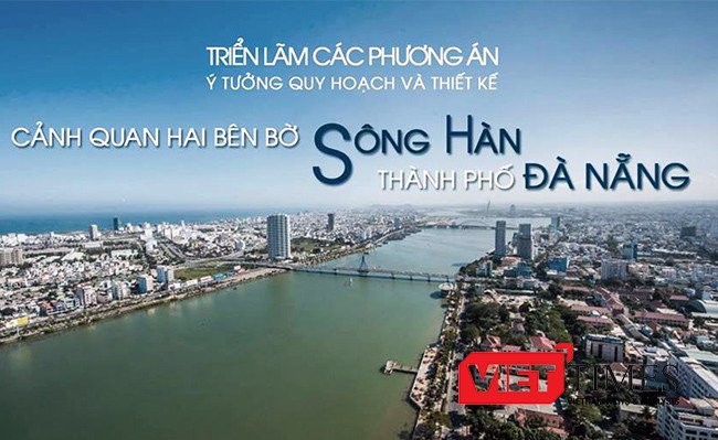 UBND TP Đà Nẵng, công bố, trao giải, Cuộc thi, Ý tưởng quy hoạch, thiết kế cảnh quan, hai bên bờ sông Hàn, VietTimes