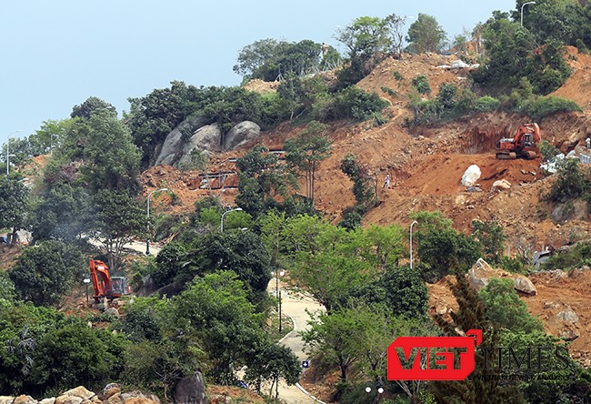 VietTimes, rừng Sơn Trà, bị đào xới, phá rừng, khu du lịch, Đà Nẵng