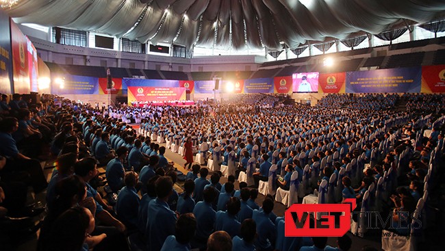 Sự kiện có dự tham gia của hơn 2.000 công nhân và chủ các doanh nghiệp trên địa bàn Đà Nẵng và các tỉnh lân cận
