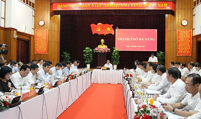 Thủ tướng Chính phủ Phạm Minh Chính làm việc với Ban Thường vụ Thành ủy Đà Nẵng ảnh 2