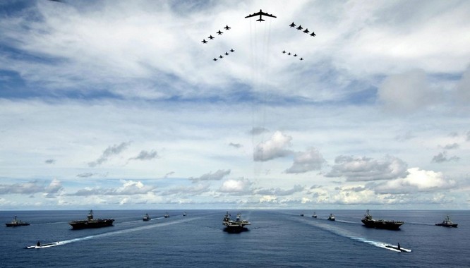 Cụm tác chiến tàu sân bay Mỹ luôn thường trực tại châu Á-Thái Bình Dương