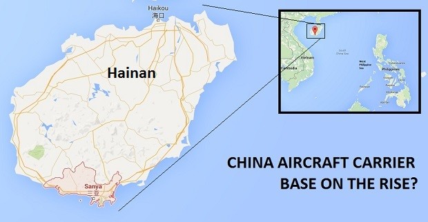Trung Quốc lo căn cứ hải quân tại Sanya (Hải Nam) dễ trở thành mồi ngon trong trường hợp có xung đột