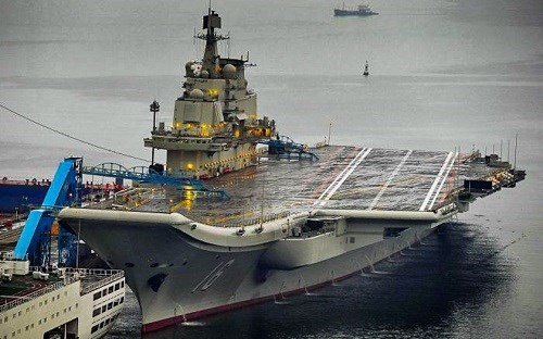 Tàu sân bay Liêu Ninh được Trung Quốc mua tàu cũ của Ukraine về cải tạo lại