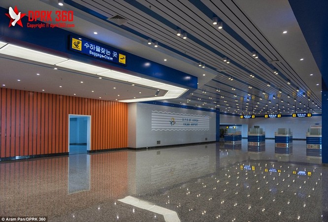 Khám phá bên trong sân bay mới hiện đại nhất Triều Tiên ảnh 7