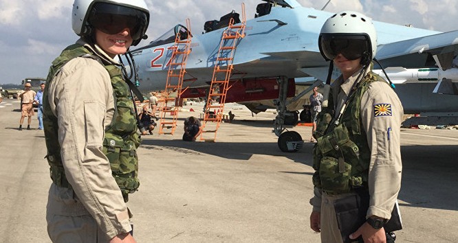 Phi công Nga tham gia chiến dịch chống khủng bố tại Syria