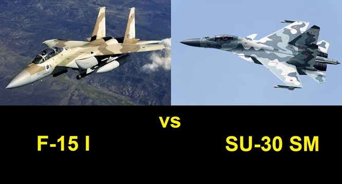 Rất có thể tiêm kích Su-30SM Nga sẽ chạm trán với F-15 Eagle của Mỹ trên không phận Syria