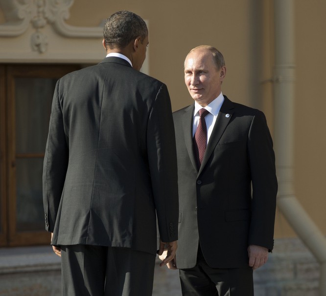 Hai ông Putin và Obama theo đuổi những triết lý và quan điểm khác nhau