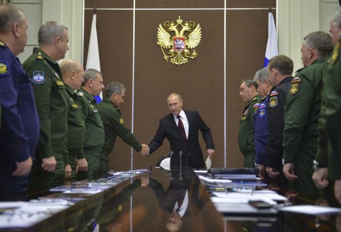 ông Putin đã ra lệnh cho quân đội tiêu diệt ngay tức khắc các mối đe dọa quân đội viễn chinh Nga tại Syria
