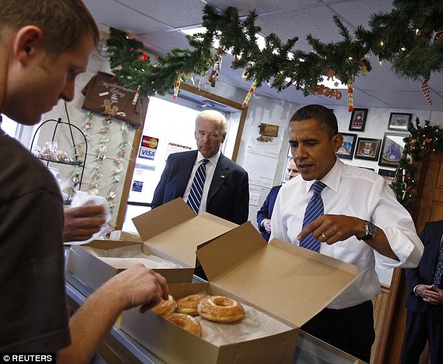 Những khoảnh khắc ăn uống dân dã của Obama ảnh 12