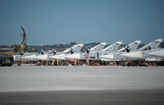 Dàn chiến đấu cơ Nga tại Syria