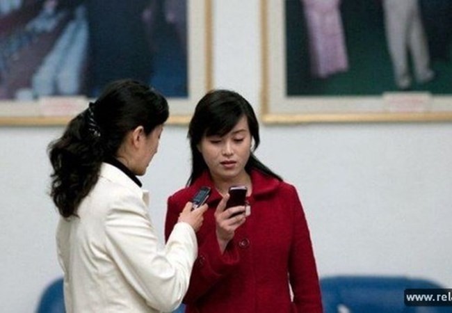 Rất nhiều người dân Triều Tiên đã sử dụng điện thoại di động