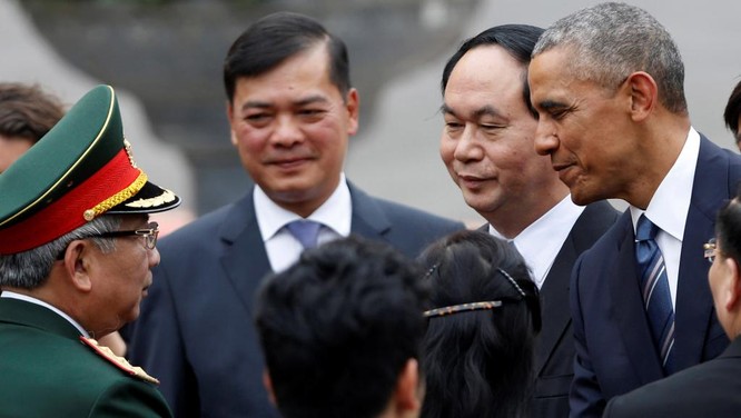 Tổng thống Mỹ Barack Obama được đón tiếp nồng hậu tại Việt Nam