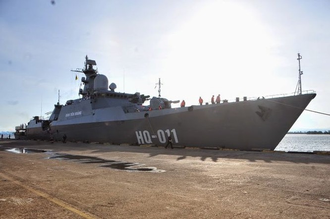 Chiến hạm Gepard Đinh Tiên Hoàng của hải quân Việt Nam