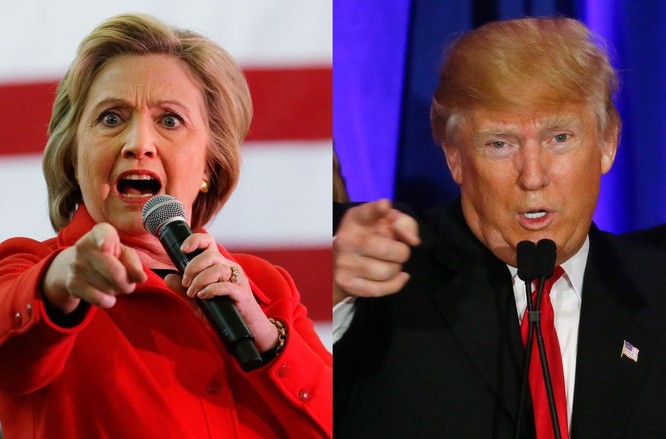 Cuộc đấu giữa bà Hillary và ông Trump bước vào hồi gay cấn