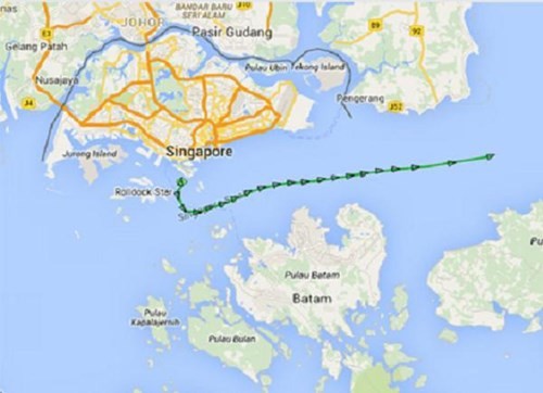 Tàu ngầm Kilo Hải Phòng rời Singapore lên đường về Cam Ranh ảnh 1
