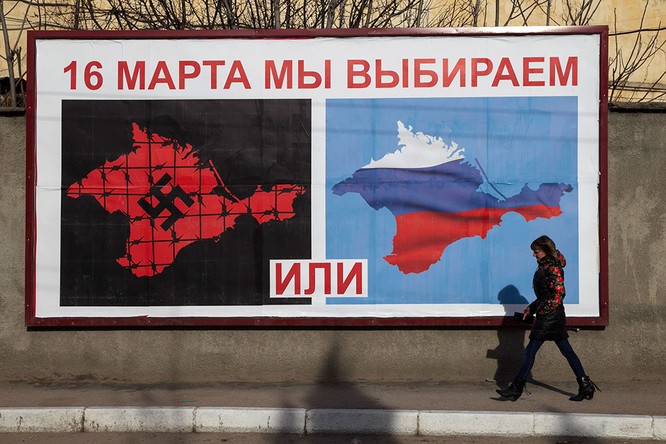 Crimea kỷ niệm một năm ngày trưng cầu dân ý sáp nhập vào Nga ảnh 6