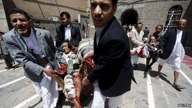IS đánh bom thánh đường Yemen, 137 người thiệt mạng ảnh 1