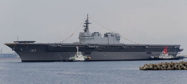 Cận cảnh tàu trực thăng Izumo của Hải quân Nhật ảnh 16