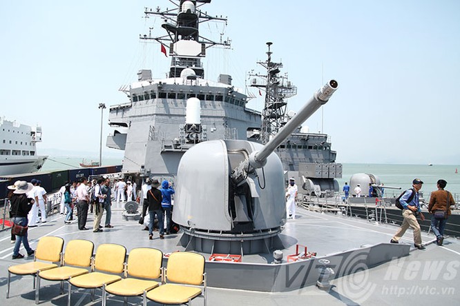 Hai tàu Lực lượng tự vệ biển Nhật Bản thăm Đà Nẵng ảnh 11