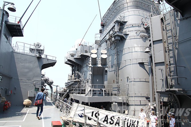 Hai tàu Lực lượng tự vệ biển Nhật Bản thăm Đà Nẵng ảnh 26