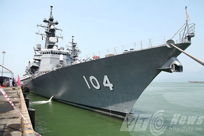 Hai tàu Lực lượng tự vệ biển Nhật Bản thăm Đà Nẵng ảnh 2