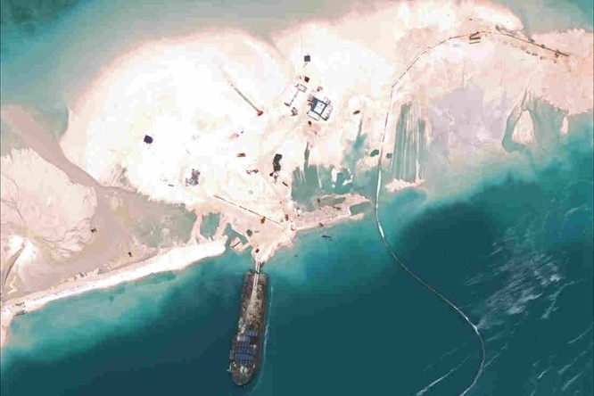 Những bức ảnh vệ tinh tố cáo âm mưu sử dụng “đảo nhân tạo” của Trung Quốc ảnh 3