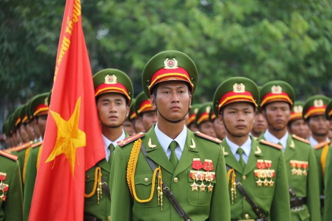 Hàng nghìn chiến sĩ hợp diễu binh dưới nắng gắt Sài Gòn ảnh 14
