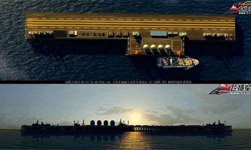 Trung Quốc xây đảo nổi di động trên Biển Đông ảnh 1