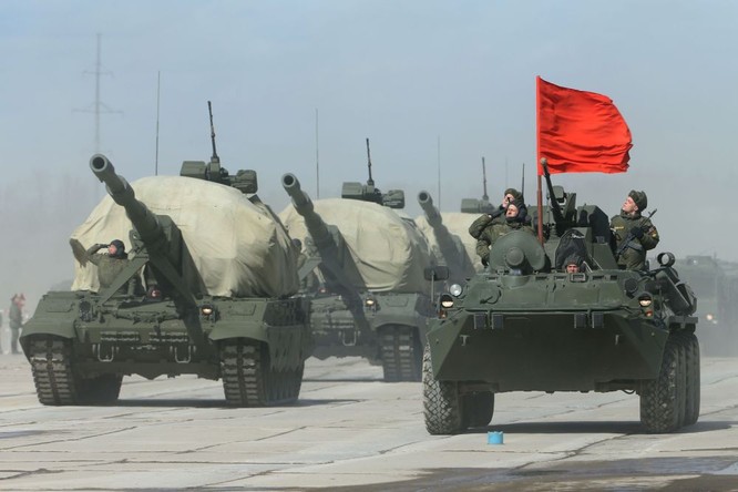 Nga khoe dàn vũ khí tối tân tham gia lễ duyệt binh Ngày Chiến thắng ảnh 1