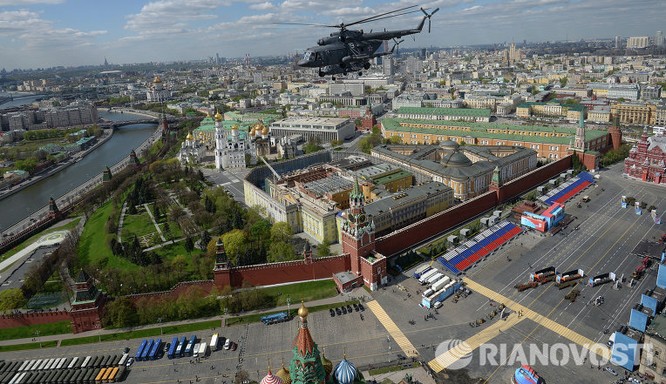 Cận cảnh không quân Nga diễn tập diễu hành trên bầu trời Moscow ảnh 11