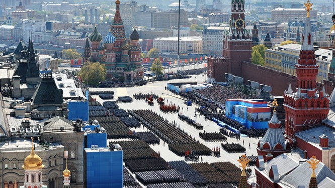 Cận cảnh lễ Diễu binh hoành tráng nhất từ trước đến nay tại Nga ảnh 1