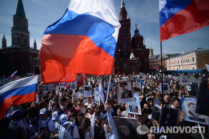 12 triệu người Nga tham gia tuần hành “Trung đoàn bất tử” ảnh 2