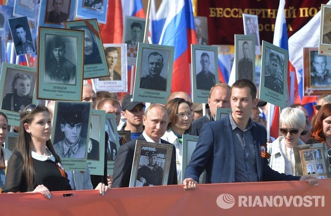 12 triệu người Nga tham gia tuần hành “Trung đoàn bất tử” ảnh 8