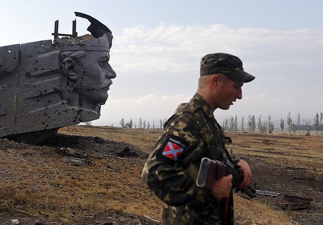 Cận cảnh xung đột Ukraine: một năm thảm họa ảnh 48