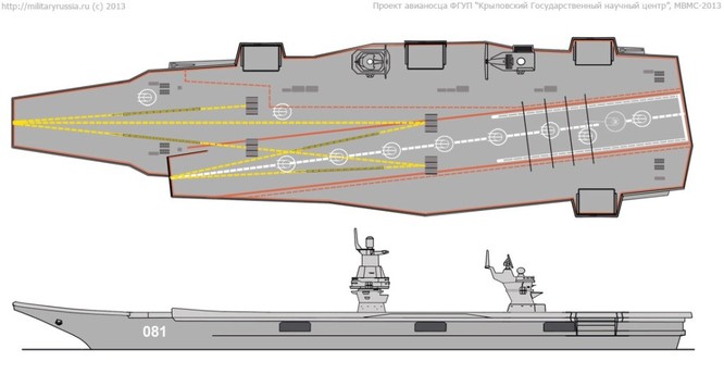 Nga: siêu tàu sân bay – khu trục hạm dự án 23000E "Storm" hoàn thành thiết kế ảnh 3