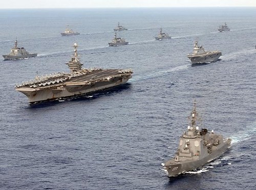 Mỹ “bày trận’ quyết đấu Trung Quốc trên biển Đông ảnh 2