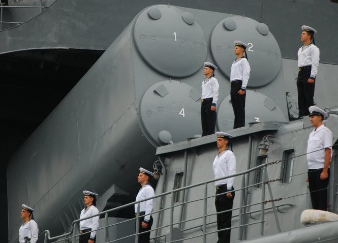 Tàu chống ngầm của Nga đến Đà Nẵng ảnh 5