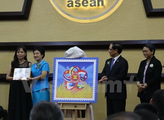 Trang trọng Lễ kỷ niệm 48 năm thành lập ASEAN tại Indonesia ảnh 1