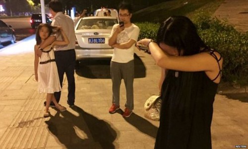 Nhân chứng kể về vụ nổ 'long trời lở đất' ở Trung Quốc ảnh 1