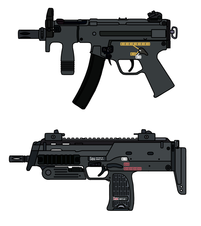 Vũ khí nguy hiểm dành cho khủng bố - súng tiểu liên cực ngắn Heckler & Koch MP7 ảnh 7