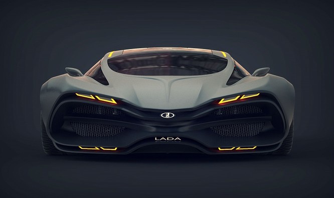 Siêu xe Lada mới – quái thú trên đường đua ảnh 5