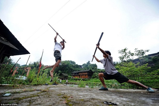 “Làng tuyệt đỉnh kungfu” ở Trung Quốc ảnh 5