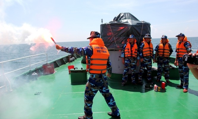 Cảnh sát biển Việt - Ấn huấn luyện chung ảnh 3