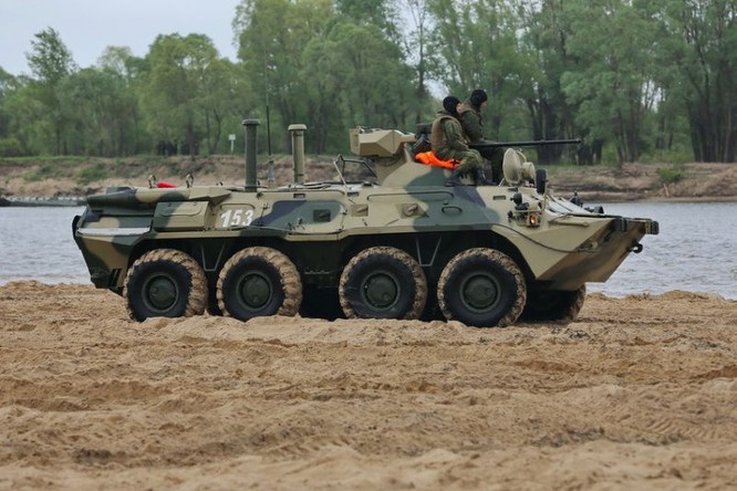 Khám phá xe thiết giáp hiện đại BTR - 82A Nga ảnh 1